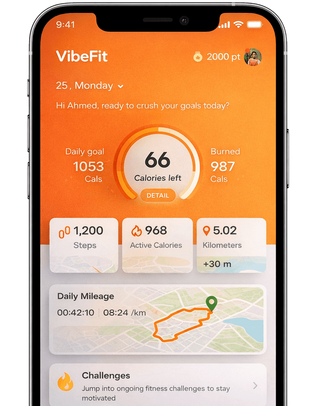 Crush Goals, Burn Calories: A Gamified Fitness Companion for Everyday Wellness